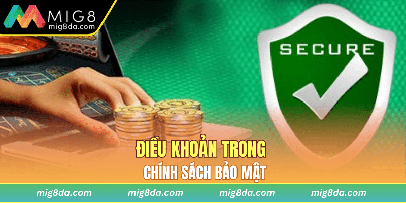 Điều khoản trong chính sách bảo mật