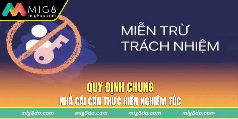 Quy định nhà cái cần thực hiện nghiêm túc