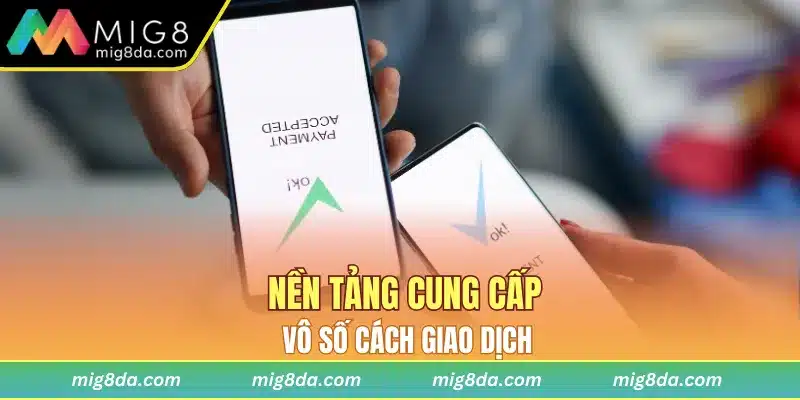 Quy trình nạp tiền Mig8 nhanh gọn